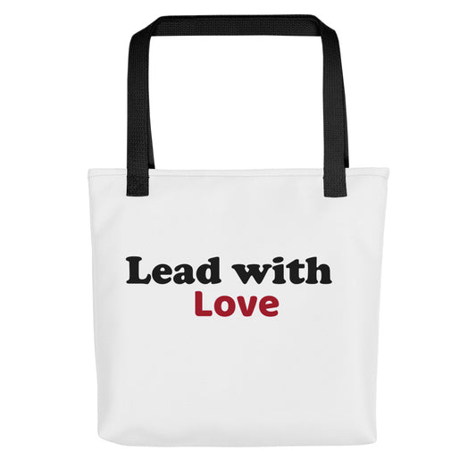 Lead with Love Tote bag